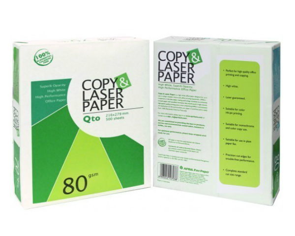 Copy & Laser Paper A4 80GSM, 75GSM & 70GSM
